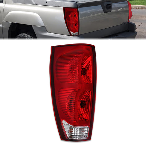 Factory Style Left Side Taillight Assembly<br>02-06 Chevy Avalanche 1500 2500