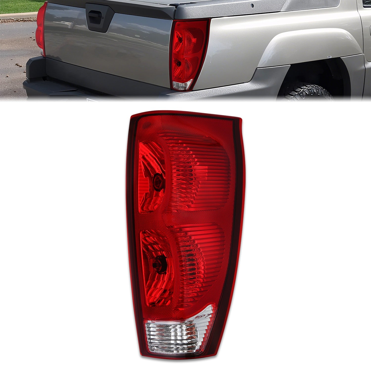 Factory Style Right Side Taillight Assembly<br>02-06 Chevy Avalanche 1500 2500