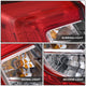 Factory Style Left Side Taillight Assembly<br>16-21 Honda Civic Sedan