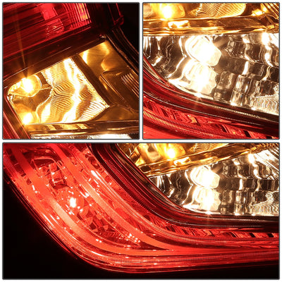 Factory Style Left Side Taillight Assembly<br>16-21 Honda Civic Sedan