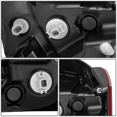 Factory Style Left Side Taillight Assembly<br>16-21 Honda Civic Sedan