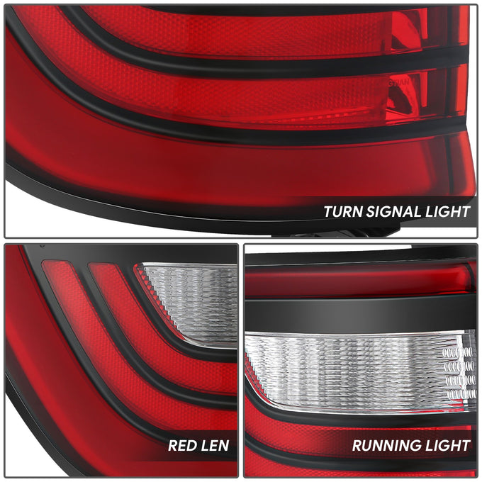 Factory Style Left Side Taillight Assembly<br>14-22 Dodge Durango
