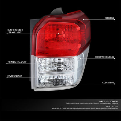 Factory Style Right Side Taillight Assembly<br>10-13 Toyota 4Runner