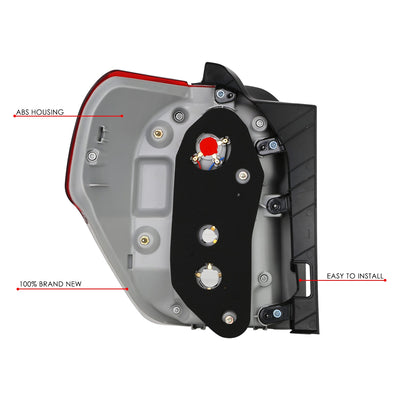 Factory Style Right Side Taillight Assembly<br>10-13 Toyota 4Runner