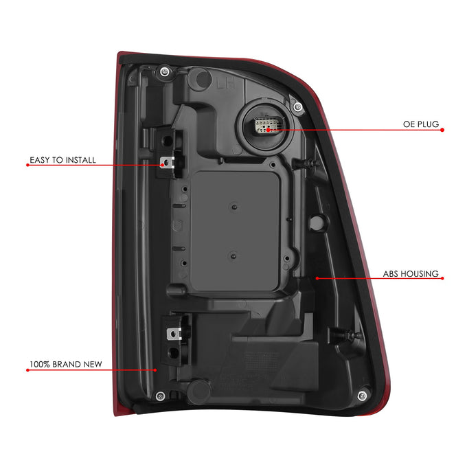 Factory Style Left Side Taillight Assembly<br>19-24 Ram 1500
