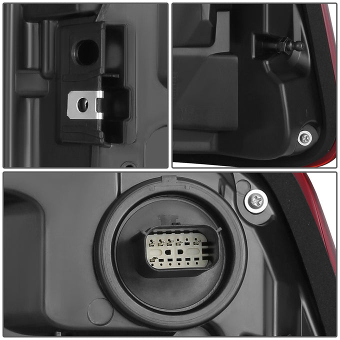 Factory Style Left Side Taillight Assembly<br>19-24 Ram 1500