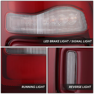 Factory Style Right Side Taillight Assembly<br>19-24 Ram 1500
