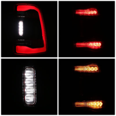 Factory Style Right Side Taillight Assembly<br>19-24 Ram 1500