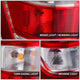 Factory Style Left Side Taillight Assembly<br>21-23 Ford F-150
