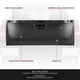 Factory Style Black Rear Tailgate Shell <br>07-14 Silverado Sierra 1500 2500 3500HD