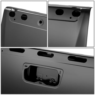 Factory Style Black Rear Tailgate Shell <br>07-14 Silverado Sierra 1500 2500 3500HD