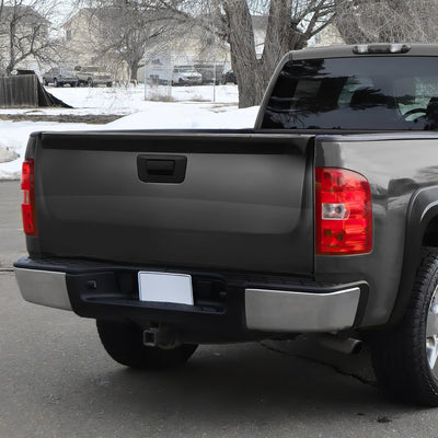 Factory Style Black Rear Tailgate Shell <br>07-14 Silverado Sierra 1500 2500 3500HD
