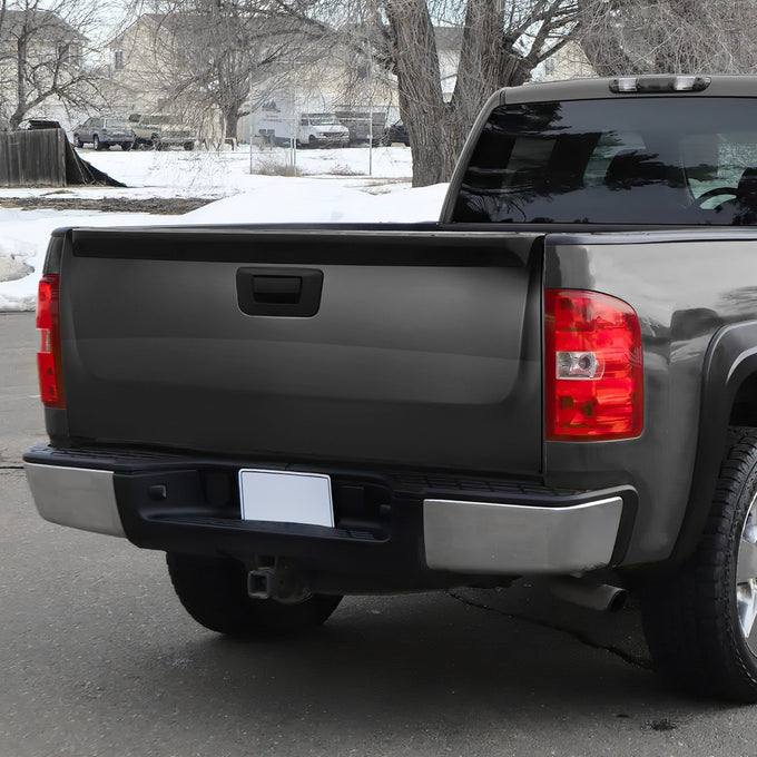 Factory Style Black Rear Tailgate Shell <br>07-14 Silverado Sierra 1500 2500 3500HD