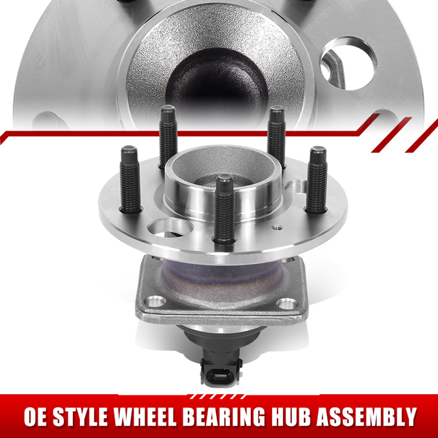 Rear Wheel Hub & Bearing Assembly<br>14-16 Chevy Impala Limited, 97-08 Pontiac Grand Prix