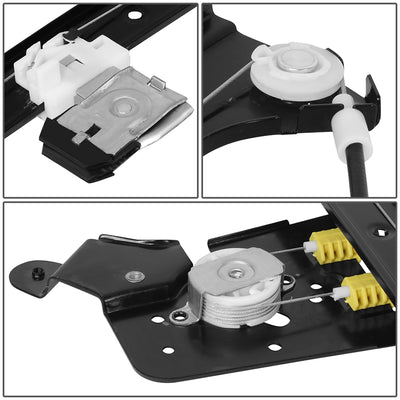 Power Rear Right Window Regulator w/o Motor <BR> 01-07 Chevy/GMC Silverado Sierra 1500 2500 3500