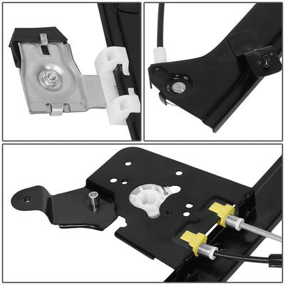 Power Rear Right Window Regulator w/o Motor <BR> 01-07 Chevy/GMC Silverado Sierra 1500 2500 3500