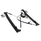 Power Front Left Window Regulator w/ Motor <BR> 02-09 Chevy Trailblazer, GMC Envoy, 05-09 Saab 9-7Xl
