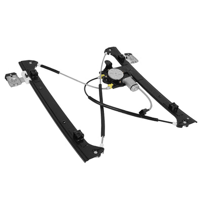 Power Front Left Window Regulator w/ Motor <BR> 02-09 Chevy Trailblazer, GMC Envoy, 05-09 Saab 9-7Xl