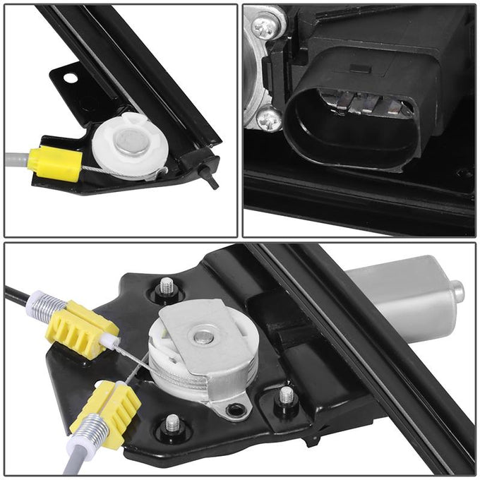 Power Rear Left Window Regulator W/Motor <br> 06-11 BMW 3-Series F30 sedan