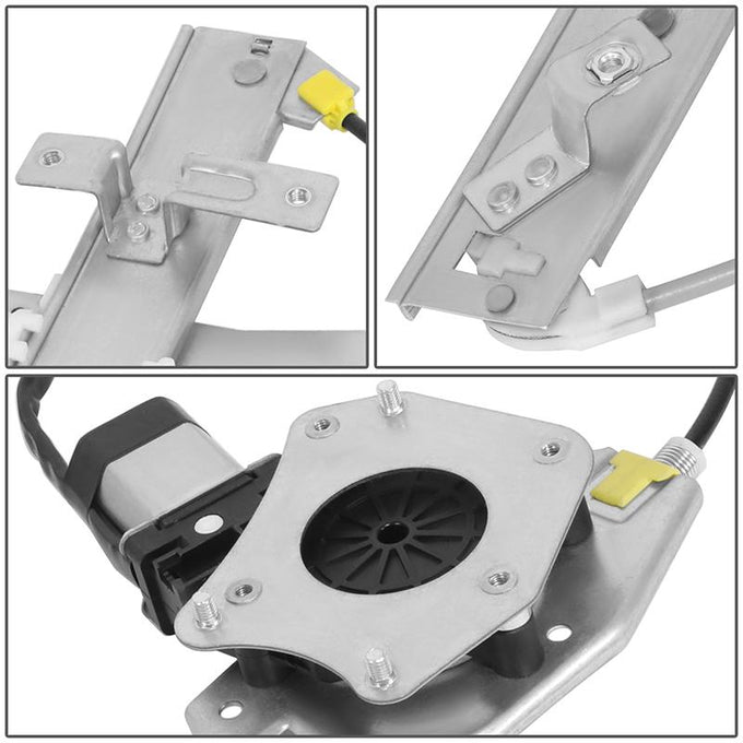 Power Rear Left Window Regulator W/Motor <br> 01-04 Jeep Grand Cherokee