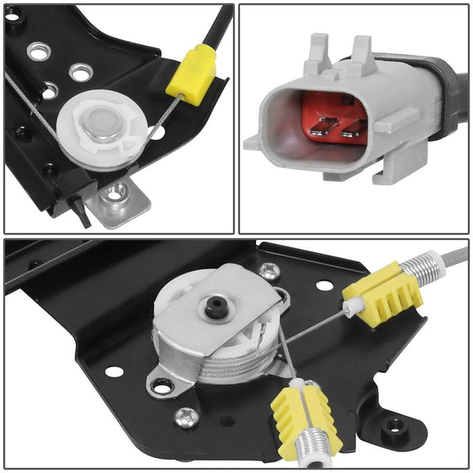 Power Front Left Window Regulator W/Motor <br> 06-10 Dodge Charger,Magnum, 05-10 Chrysler 300