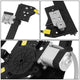 Power Front Left Window Regulator W/Motor <br> 06-10 Dodge Charger,Magnum, 05-10 Chrysler 300