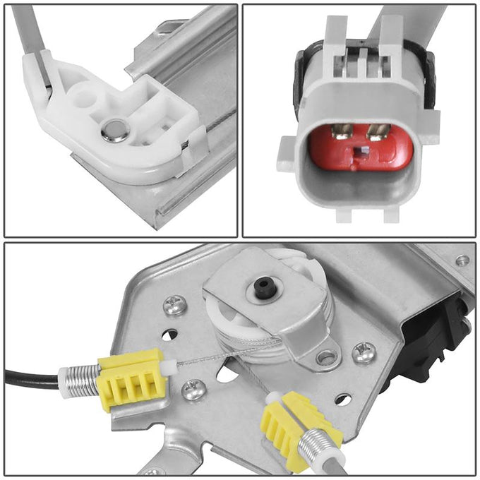 Power Rear Left Window Regulator W/Motor <br> 06-10 Dodge Charger,Magnum, 05-10 Chrysler 300