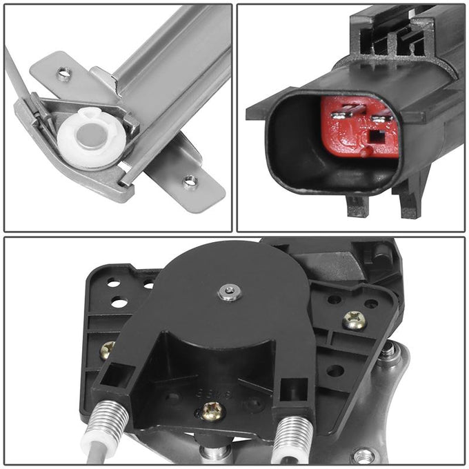 Power Front Right Window Regulator W/Motor <br> 00-04 Dodge Dakota, 98-03 Durango Crew Cab