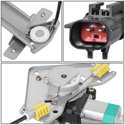 Power Rear Right Window Regulator W/Motor <br> 00-04 Dodge Dakota, 98-03 Durango Crew Cab