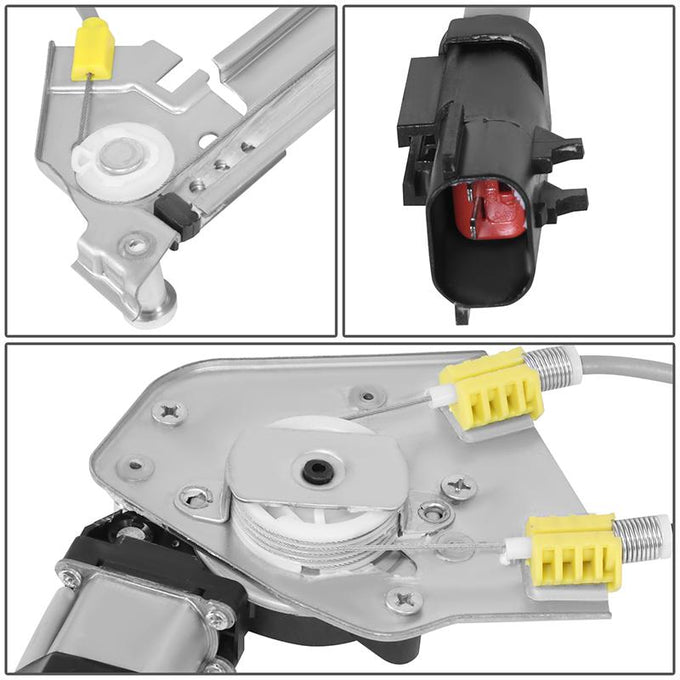Power Front Right Window Regulator W/Motor <br> 07-12 Dodge Caliber