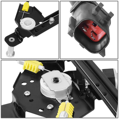 Power Rear Left Window Regulator W/Motor <br> 07-12 Dodge Caliber