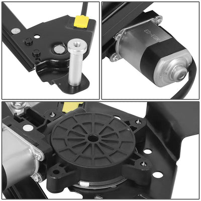 Power Rear Left Window Regulator W/Motor <br> 07-12 Dodge Caliber