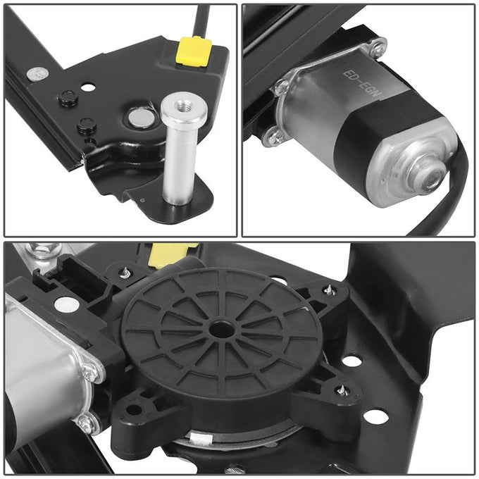 Power Rear Left Window Regulator W/Motor <br> 07-12 Dodge Caliber