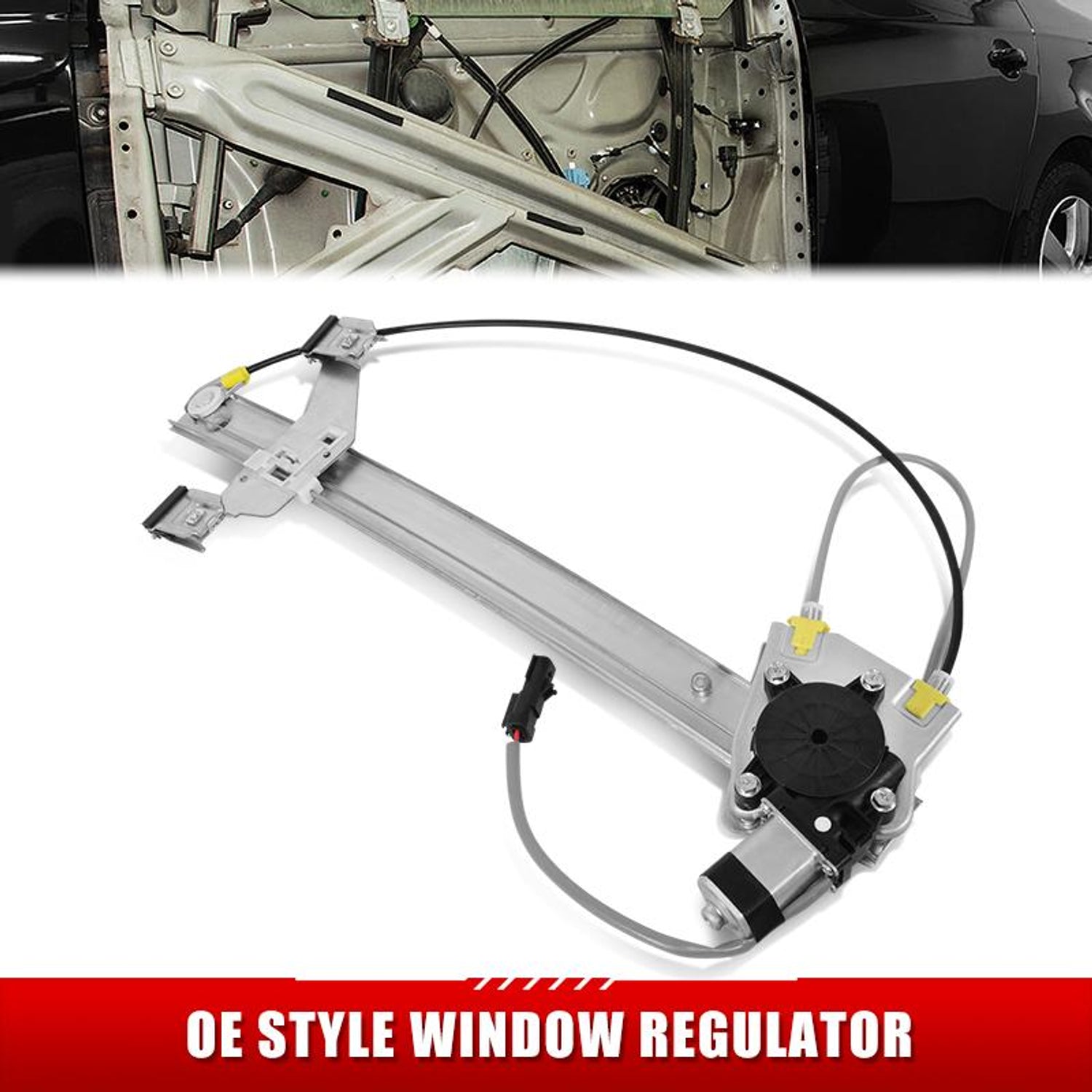 Power Front Left Window Regulator W/Motor <br> 06-10 Chrysler Pt Cruiser