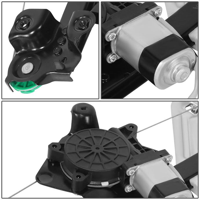 Power Rear Right Window Regulator W/Motor <br> 03-07 Cadillac Cts