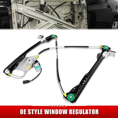 Power Front Left Window Regulator W/Motor <br> 00-07 Ford Focus