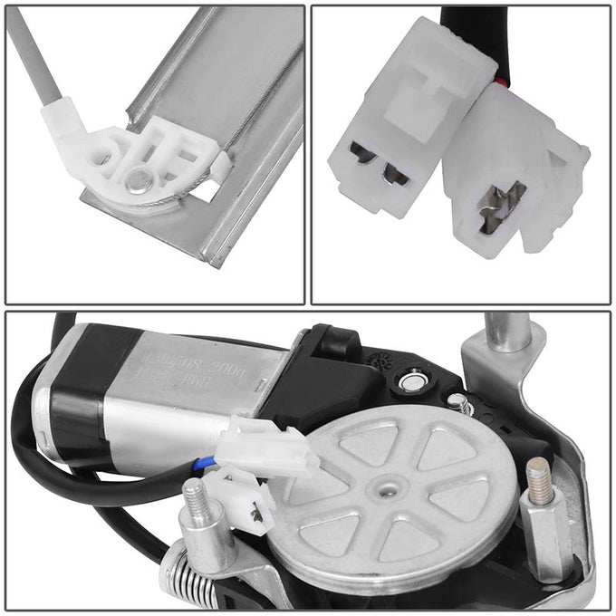 Power Front Left Window Regulator W/Motor <br> 01-07 Ford Escape, 05-09 Mercury Mariner