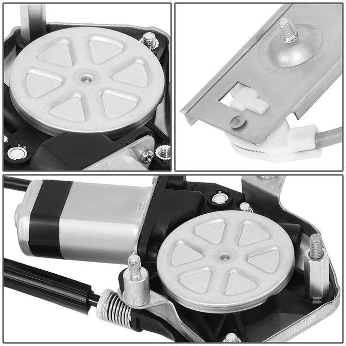 Power Rear Left Window Regulator W/Motor <br> 01-07 Ford Escape, 05-09 Mercury Mariner