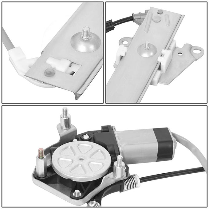Power Rear Right Window Regulator W/Motor <br> 01-07 Ford Escape, 05-09 Mercury Mariner