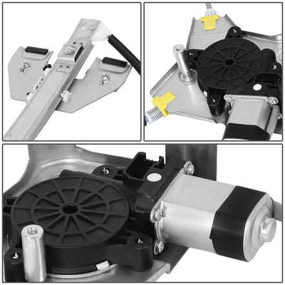 Power Rear Left Window Regulator W/Motor <br> 07-14 Chevy/GMC Silverado Sierra 1500 2500 3500