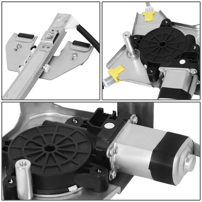 Power Rear Left Window Regulator W/Motor <br> 07-14 Chevy/GMC Silverado Sierra 1500 2500 3500