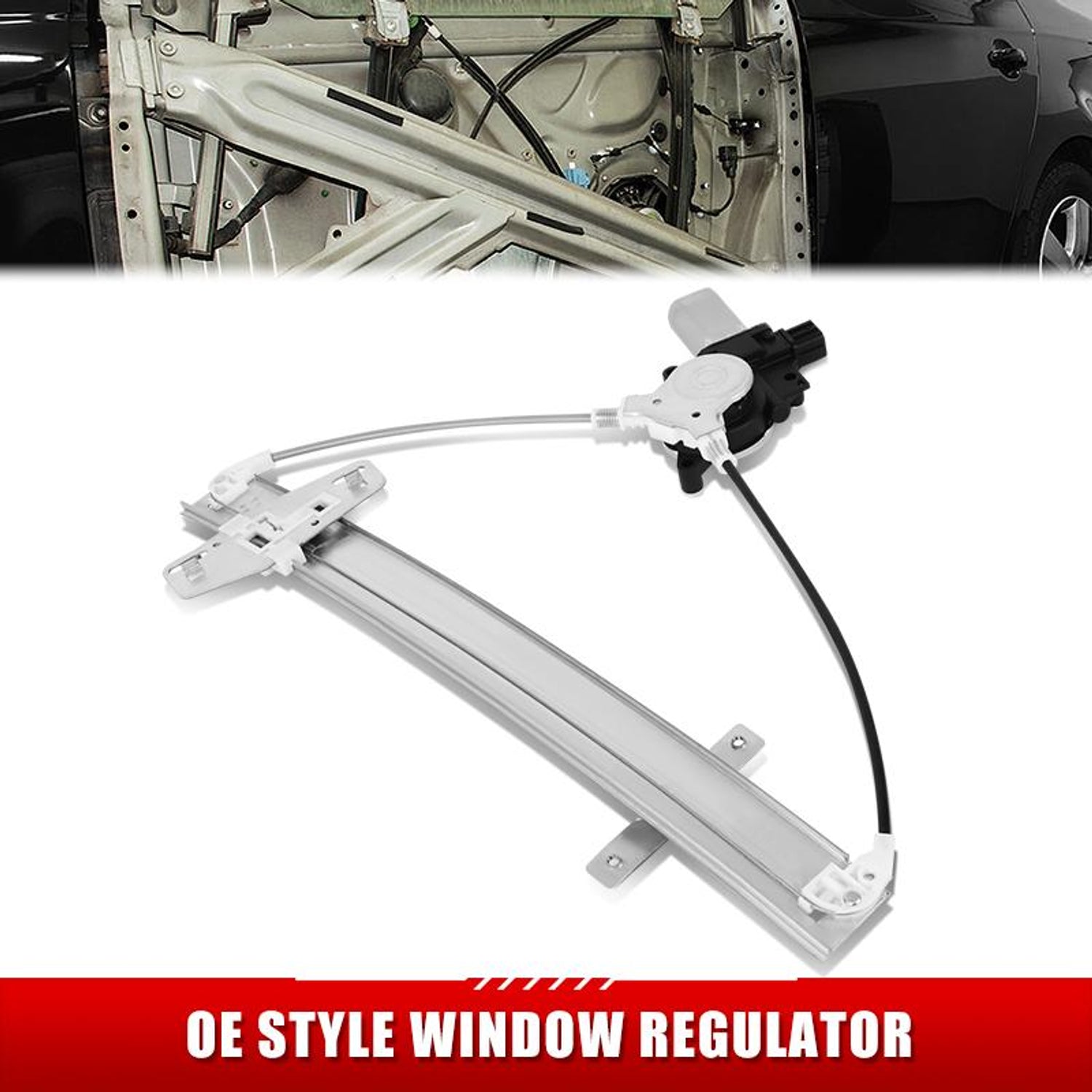 Power Front Right Window Regulator W/Motor <br> 03-07 Honda Accord Sedan