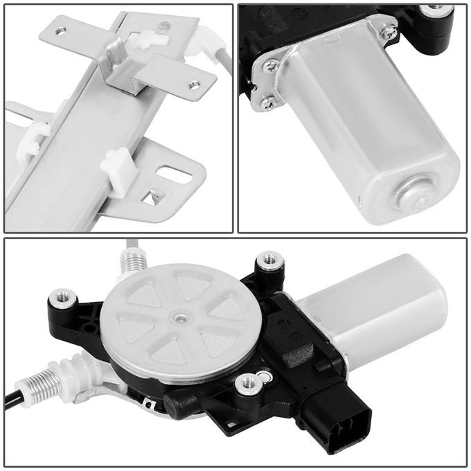 Power Front Left Window Regulator W/Motor <br> 03-07 Honda Accord Sedan