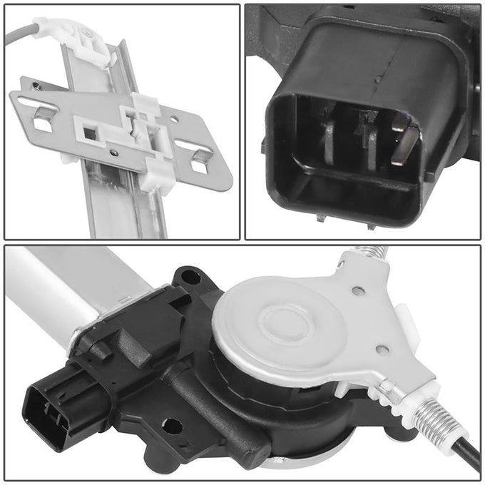 Power Rear Left Window Regulator W/Motor <br> 03-07 Honda Accord Sedan