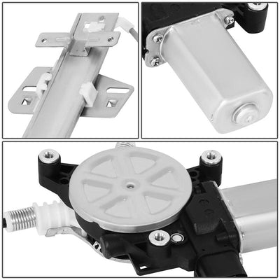 Power Rear Left Window Regulator W/Motor <br> 03-07 Honda Accord Sedan