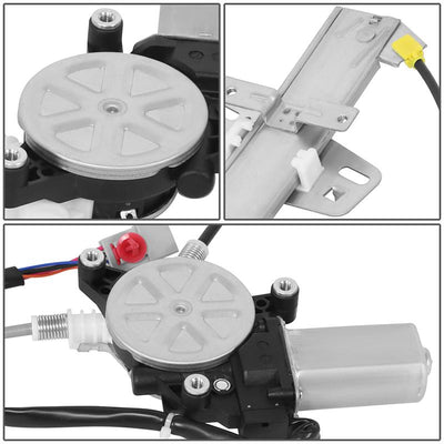 Power Front Left Window Regulator W/Motor <br> 01-05 Honda Civic Sedan
