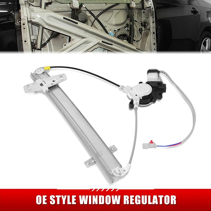 Power Front Right Window Regulator W/Motor <br> 01-05 Honda Civic Sedan