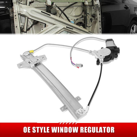 Power Front Right Window Regulator W/Motor <br> 01-05 Honda Civic Sedan