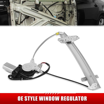 Power Front Left Window Regulator W/Motor <br> 01-05 Honda Civic Sedan