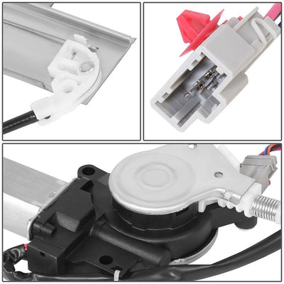 Power Front Left Window Regulator W/Motor <br> 01-05 Honda Civic Sedan